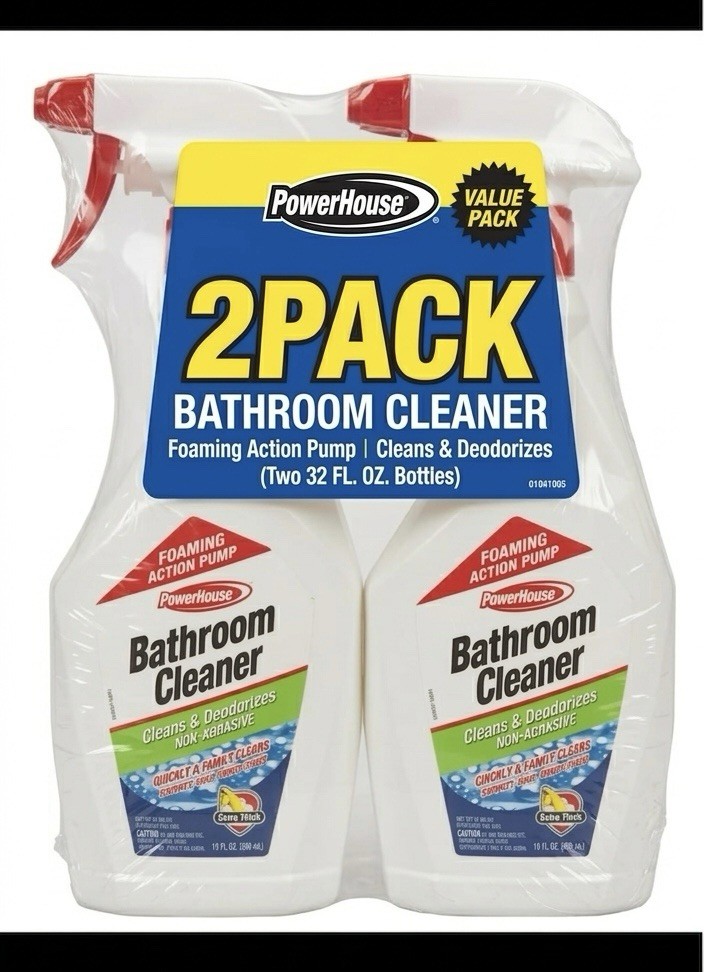 PowerHouse Bathroom Cleaner – 10 oz. 2PACK
