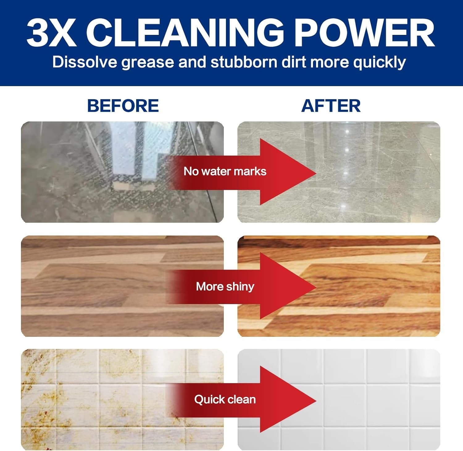 Eco-Friendly Deep Clean Floor Solution for Tineco and Robot Vacuums – 4 Bottles