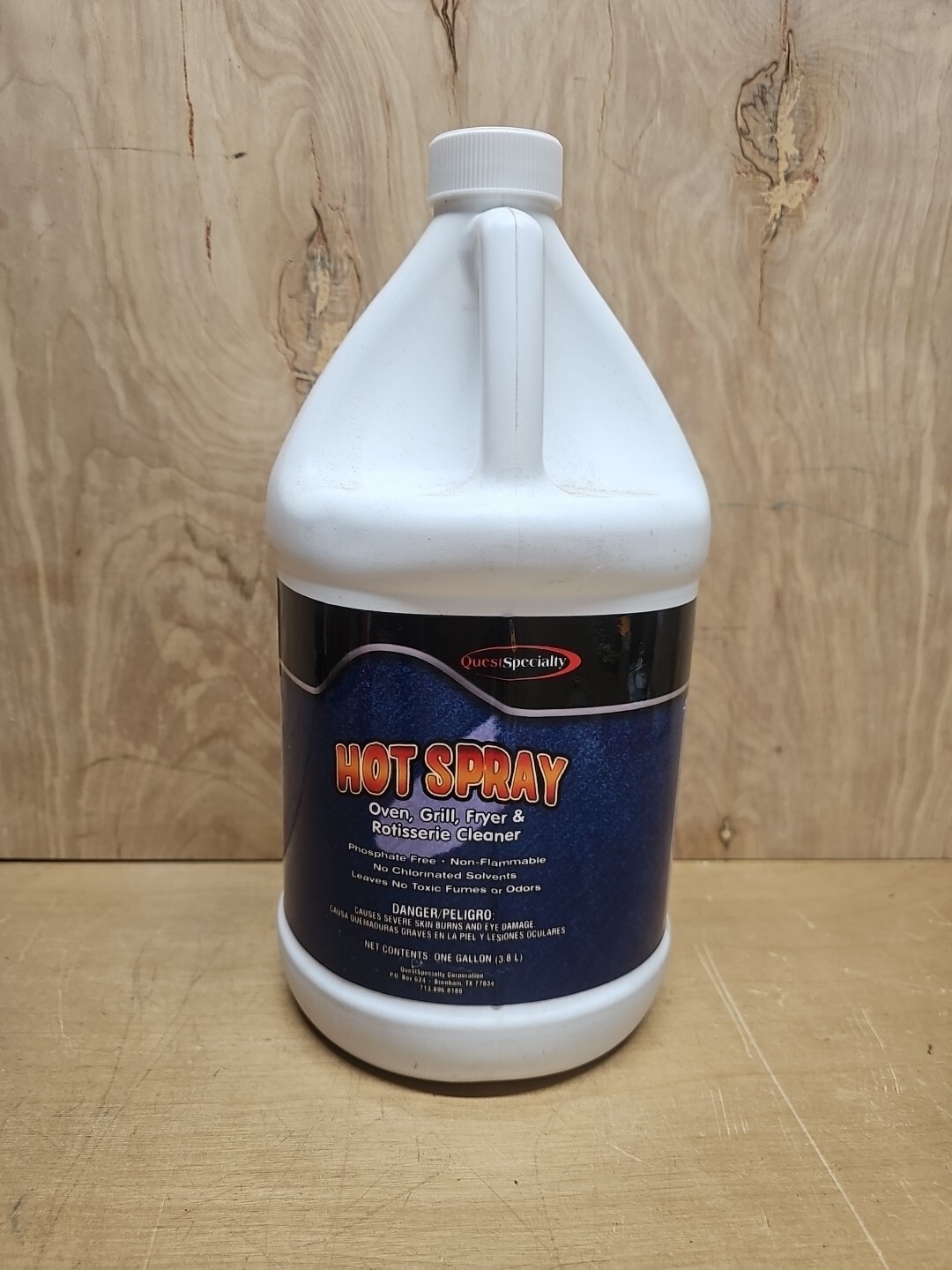 Quest Specialty – Hot Spray Cleaner, Oven & Grill & Rotisserie Cleaner 1 Gallon