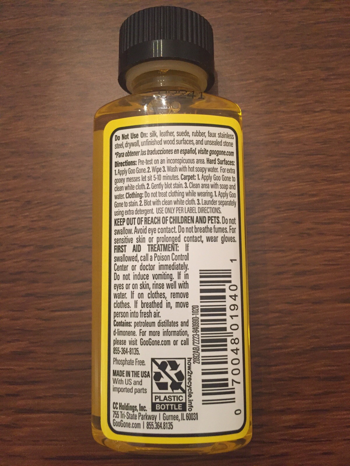 Goo Gone 2051D Original Adhesive Remover – 2oz