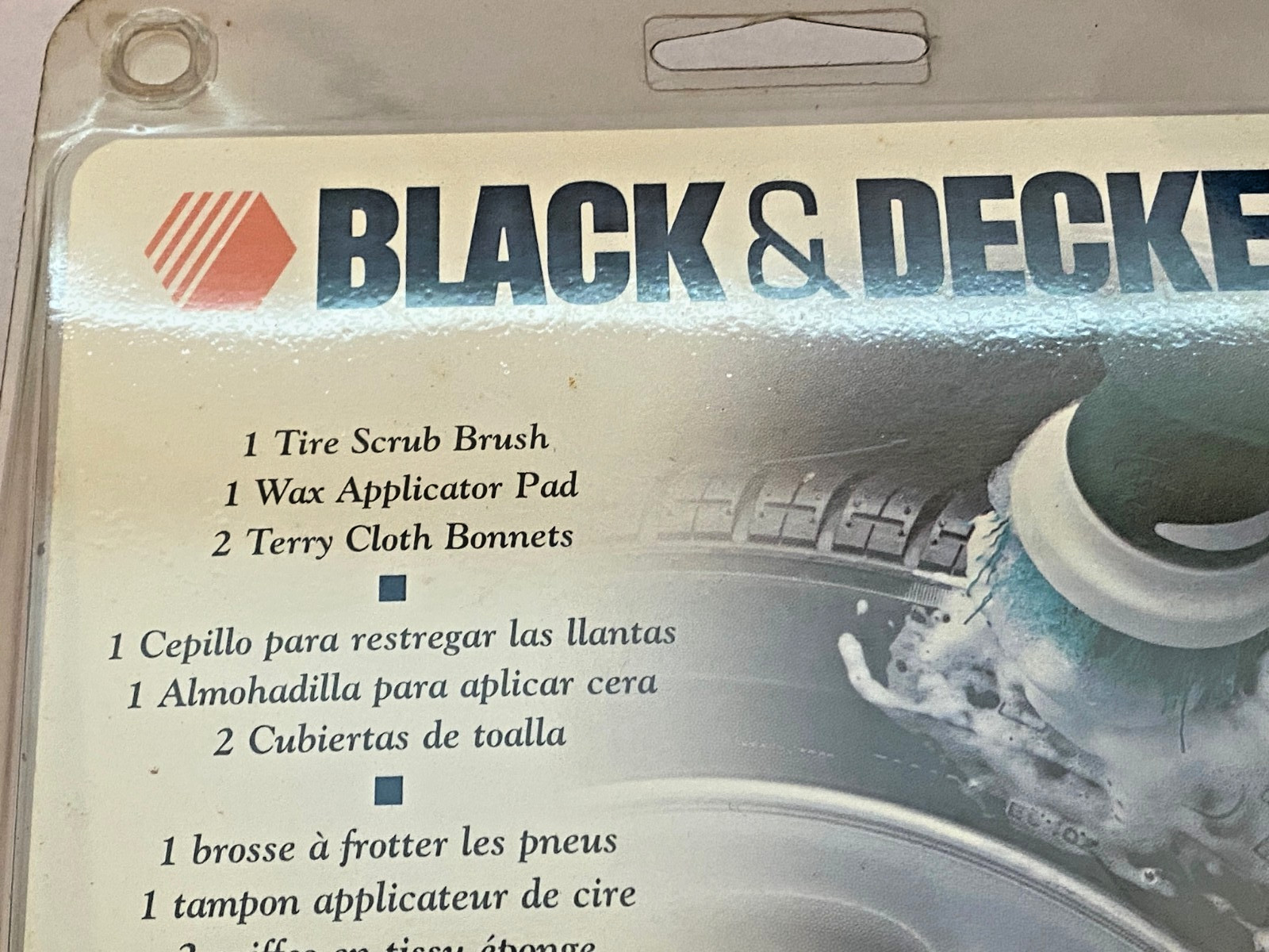Black and Decker ScumBuster Kit ABB2 Car Scrubber Kit -Brush & Applicator – NEW