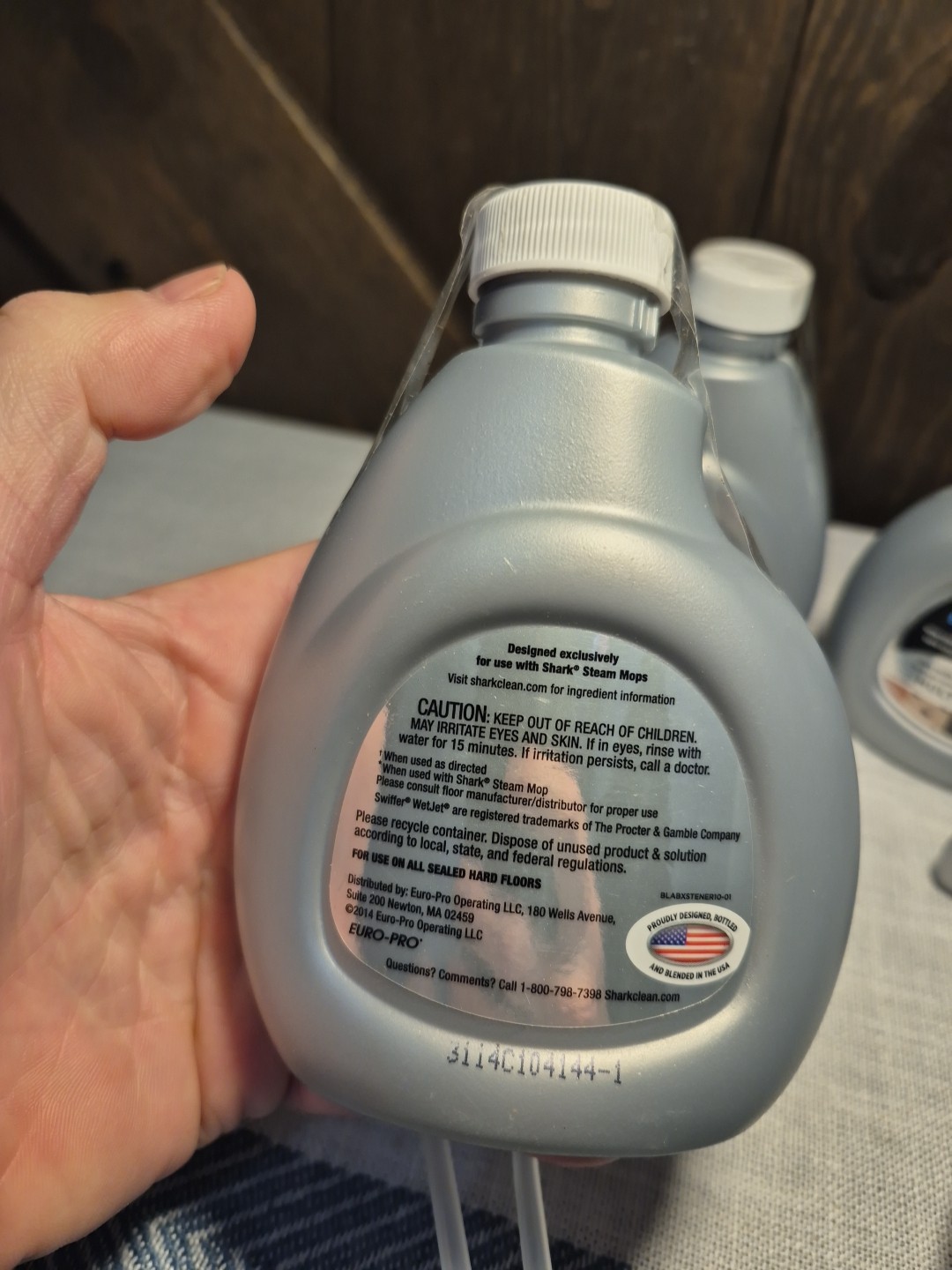 3 Lot New SHARK Steam Energized Cleanser Multi Floor Waterfall Fresh 30oz Total