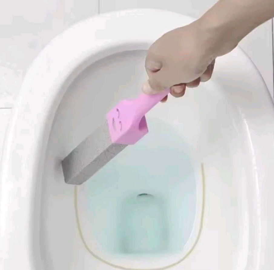 Pumice Stone Toilet Bowl Cleaner & 3-in-1 Window Cleaning Squeegee