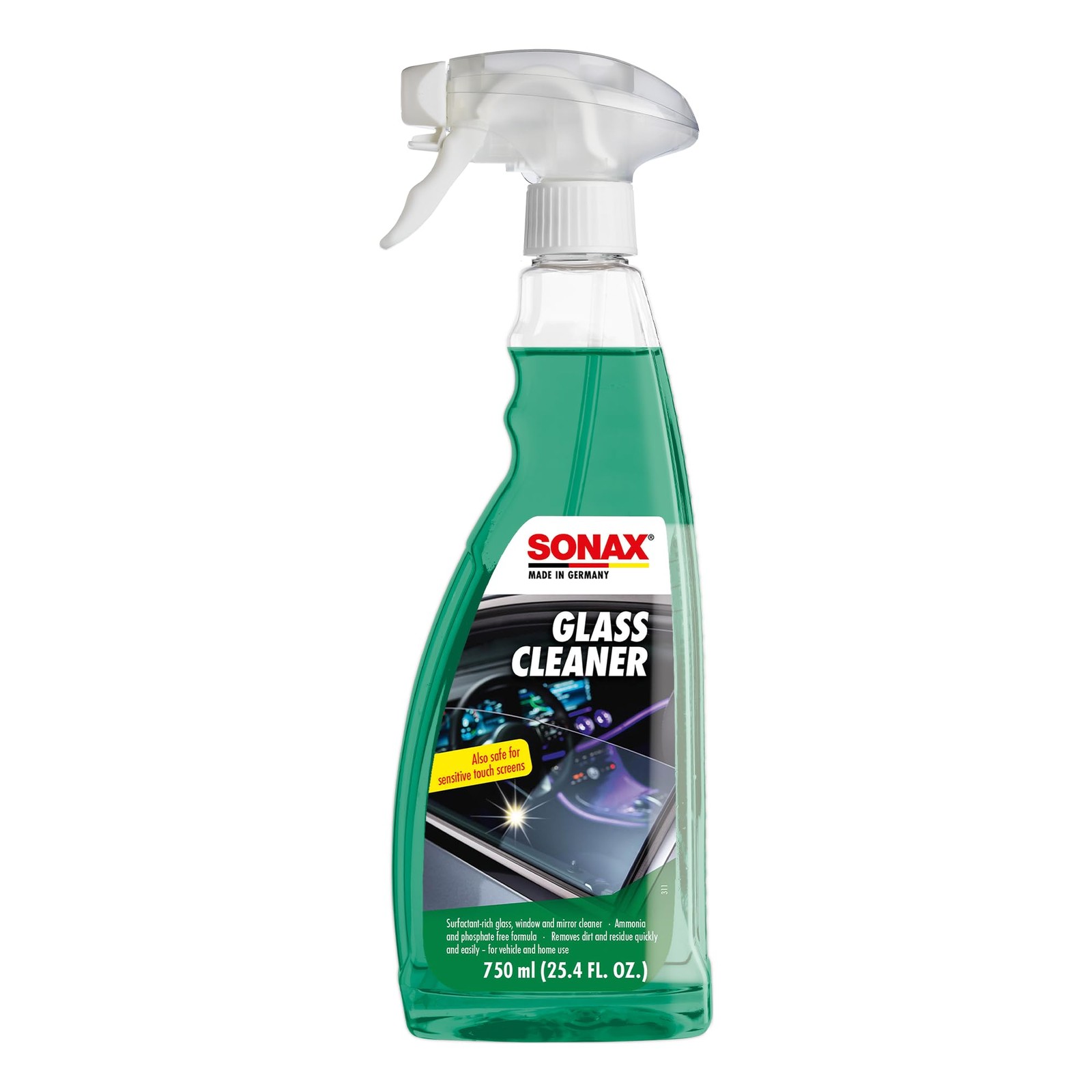 Glass Cleaner 338400 | Powerful Streak Formula for Crystal Clear Windows and …