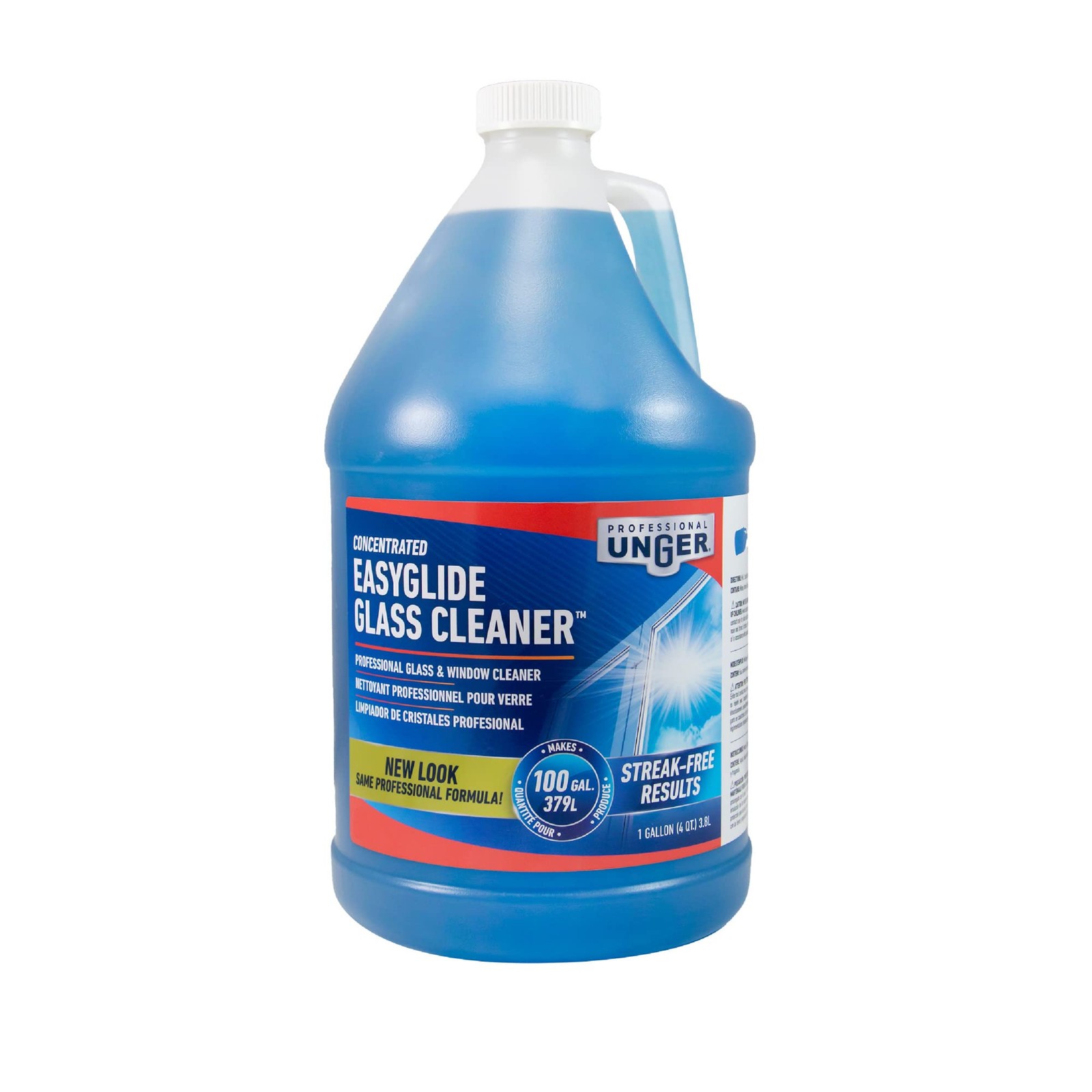Professional Streak-EasyGlide Glass Cleaner Concentrate, 1 Gallon, Ammonia-, …