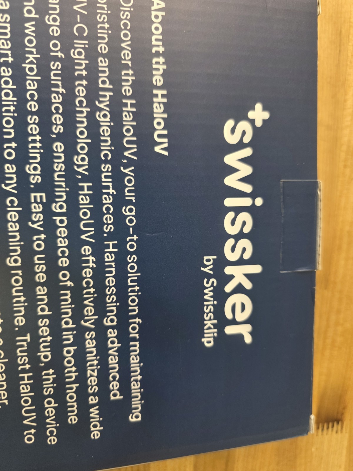 HaloUV Swissker by Swissklip, HaloClean UV Original, Home Disinfection Device