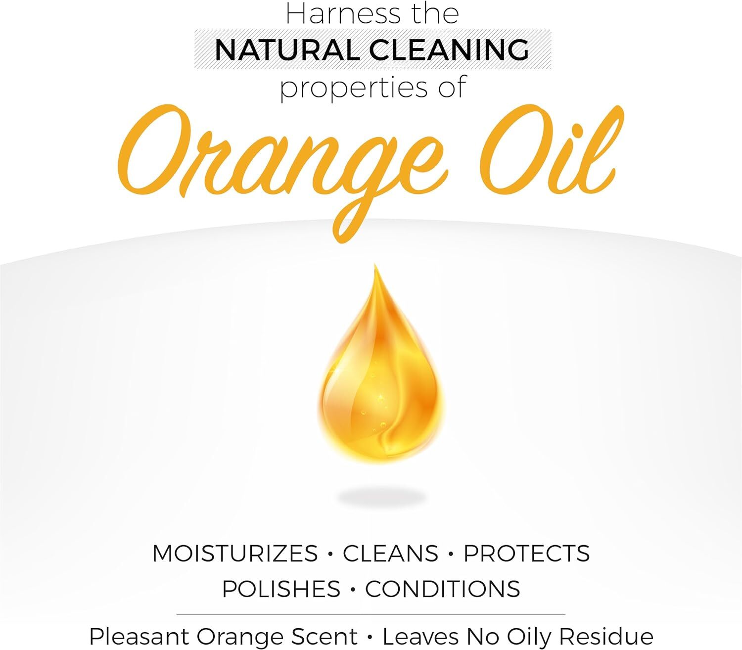 Howard Orange Oil Wood Cleaner 32 Fl Oz Beeswax Finish Furniture Care