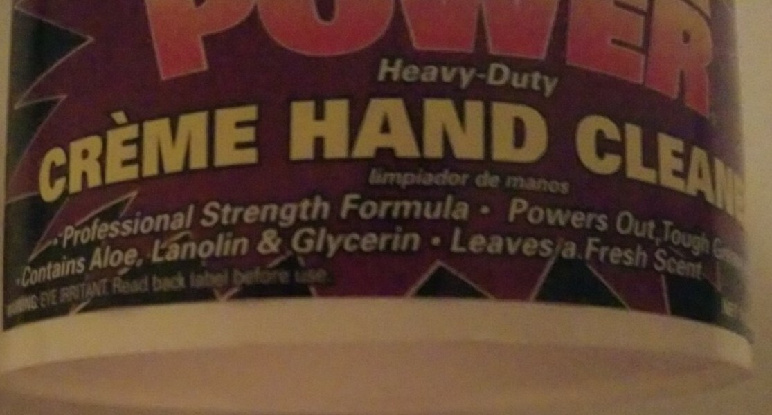 PURPLE POWER Heavy Duty Creme Hand Cleaner 14 oz Tub Power Out Grease and Oil