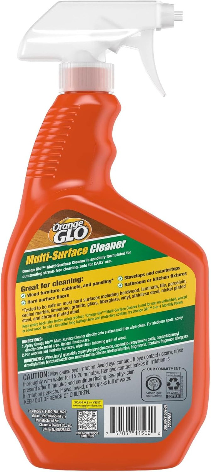Multi-Surface Hardwood & Laminate Floor Cleaner, 32 Fl Oz, 3-Pack.​