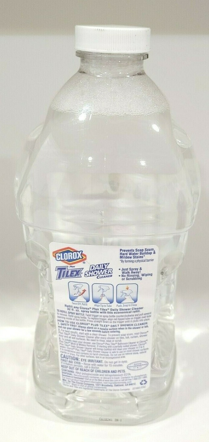Clorox Plus Tilex Daily Shower Cleaner 64 oz Refill THE ORIGINAL