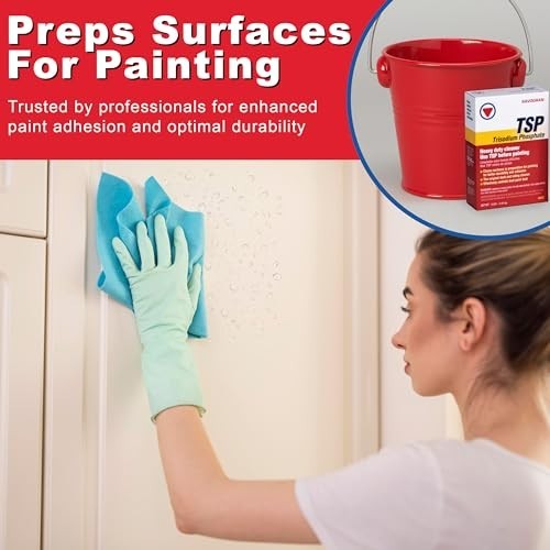 Trisodium Phosphate TSP Cleaner 16 Oz Heavy Duty Degreaser for Paint Prep Deck
