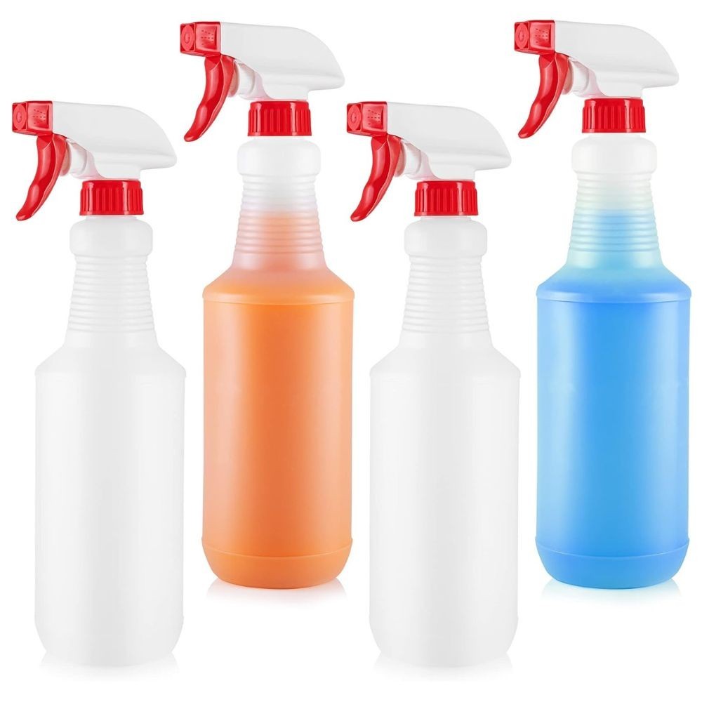 Zulay Home Heavy Duty Spray Bottle – Leakproof, Adjustable Nozzle