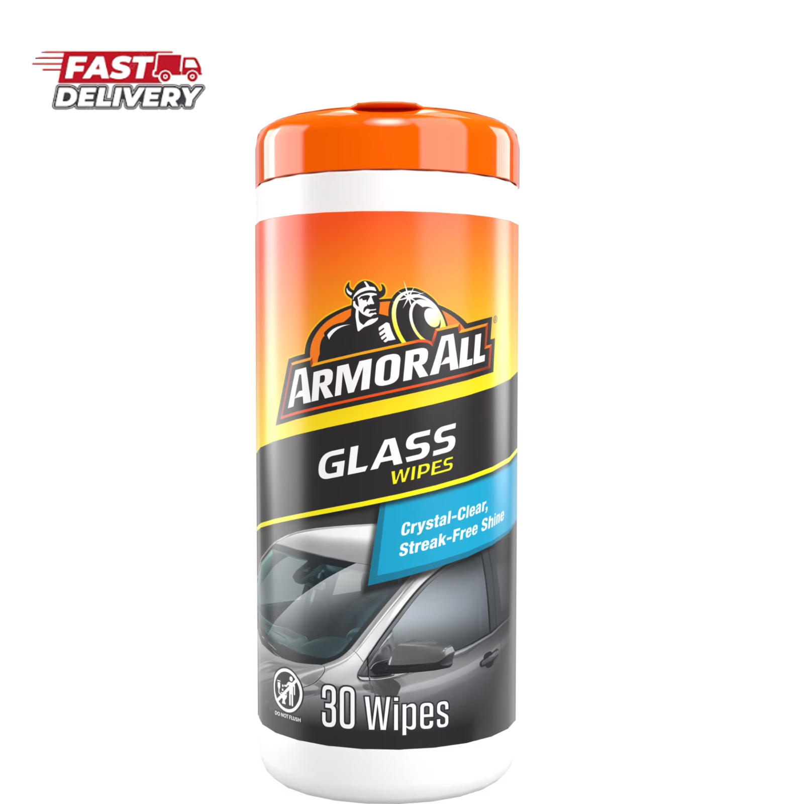 Armor All Automotive Glass Cleaner Wipes 30 Count Ammonia Free Streak-Free…
