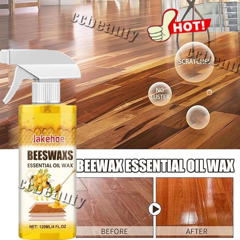 Beeswax Spray Essential Oil Wax,Multi-Purpose Furniture Polish,WoodCare Spray