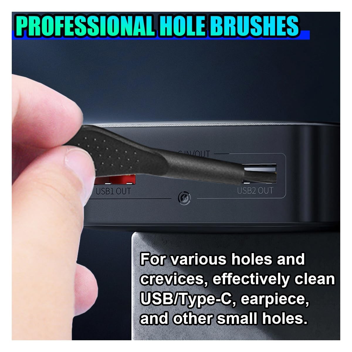 10PCS Car Detailing Brush Kit, Nylon Anti-Static Car Interior Cleaning Tools,…