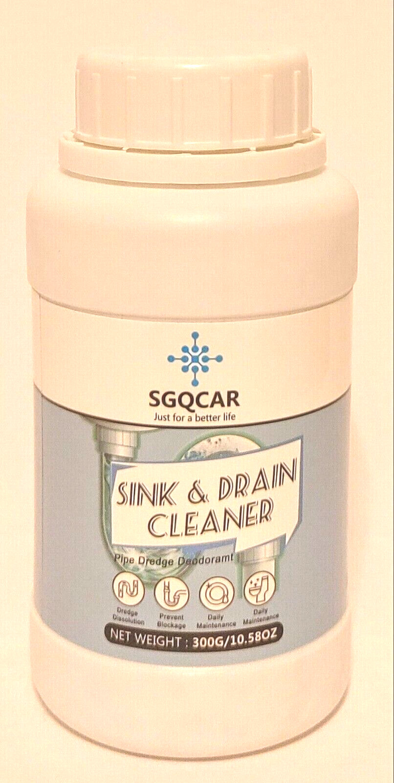 SGQCAR – Sink & Drain Cleaner – Pipe Dredge Deodorant – 300G
