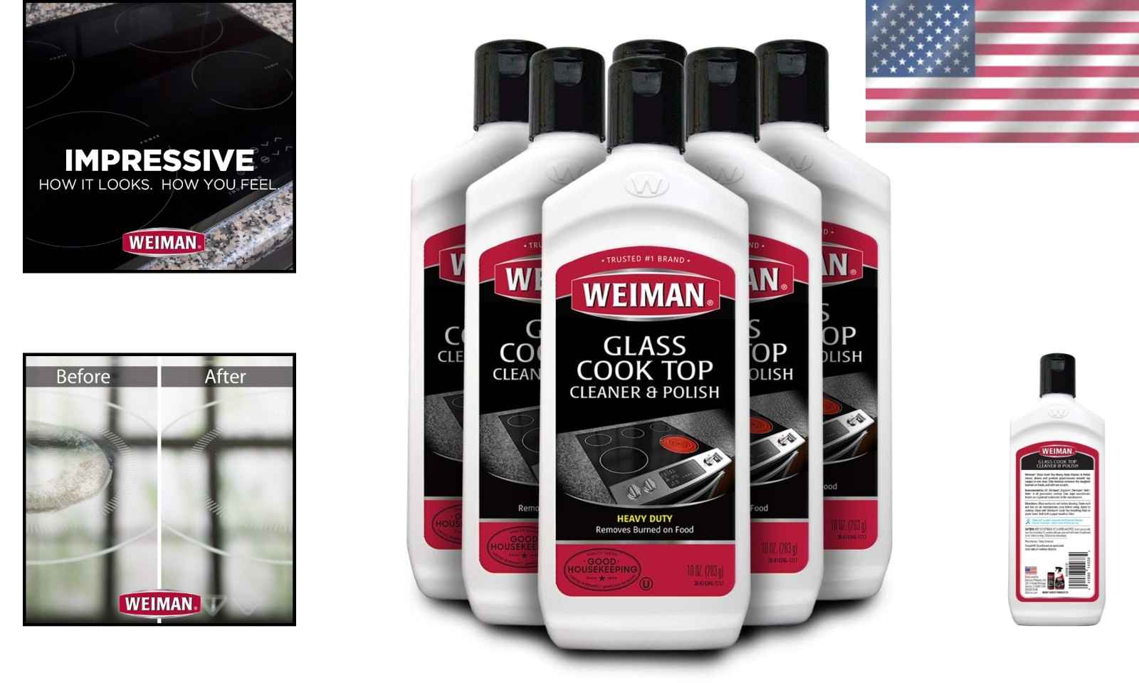 Streak-Free Cook Top Cleaner 10oz – 6 Pk
