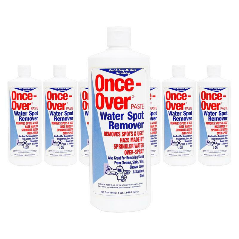 Once-Over Paste – Water Spot Remover