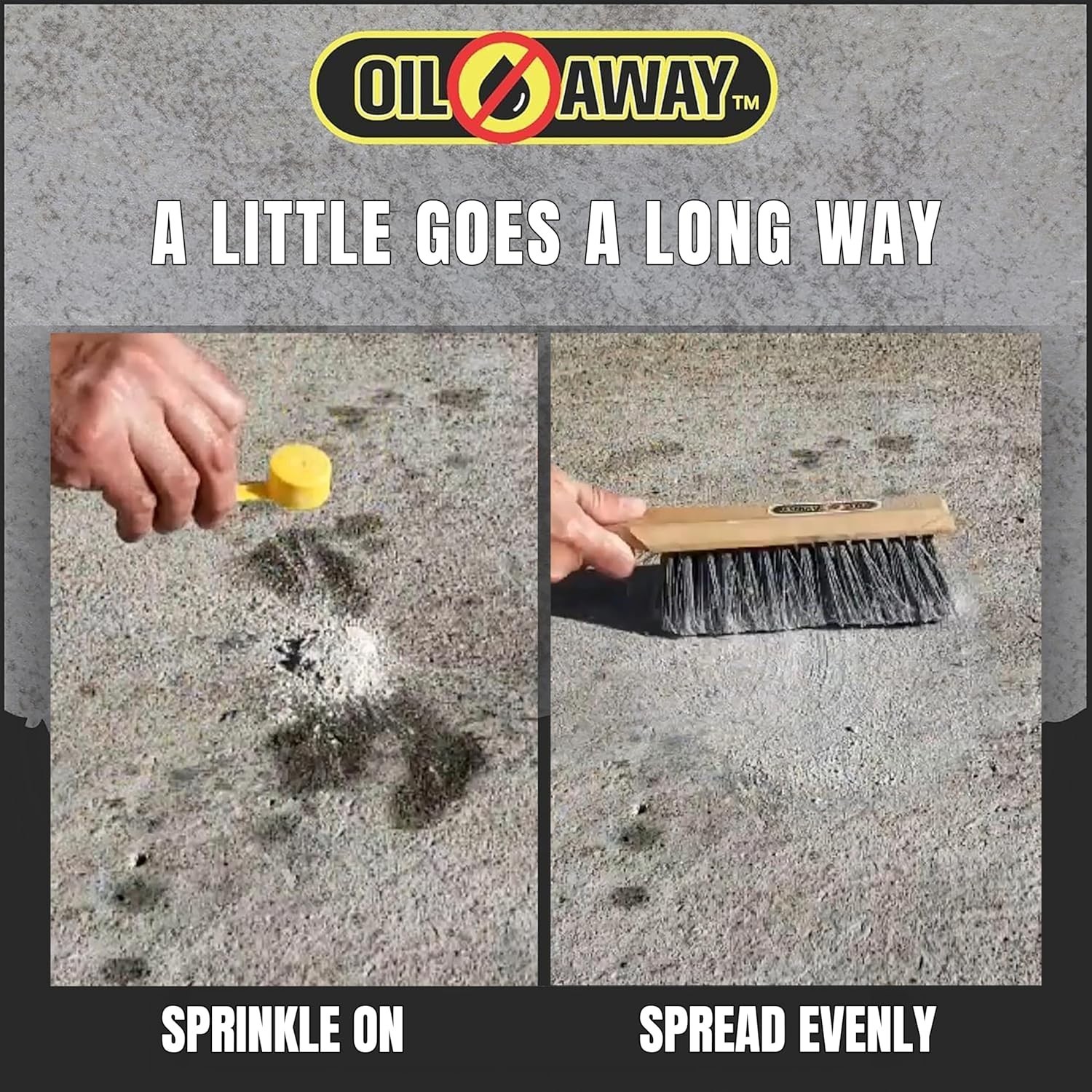 Oil Stain Fighter 10oz Driveway Size | for Embedded, Dry Oil Stains | No Rins…