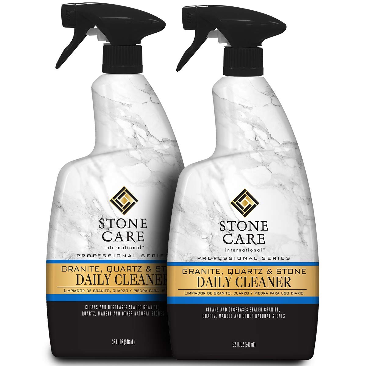 Granite Cleaner 32 Fl Oz 2 Pack Stone Care Marble Quartz