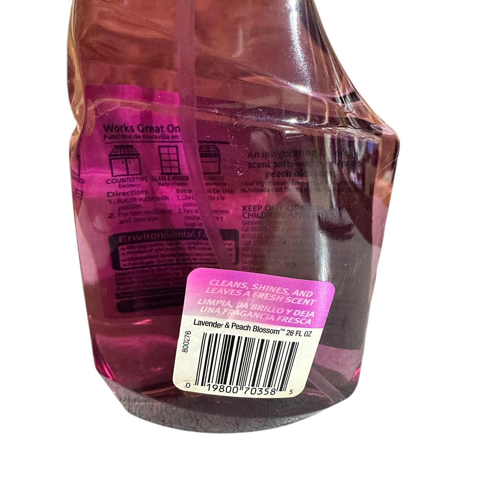 Windex Multisurface Cleaner Glade Lavender Peach Blossom 26 oz Discontinued