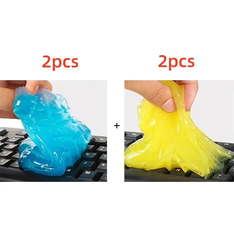 NewAuto Car Cleaning Pad Glue Powder Cleaner Magic Cleaner Dust Remover Gel Home