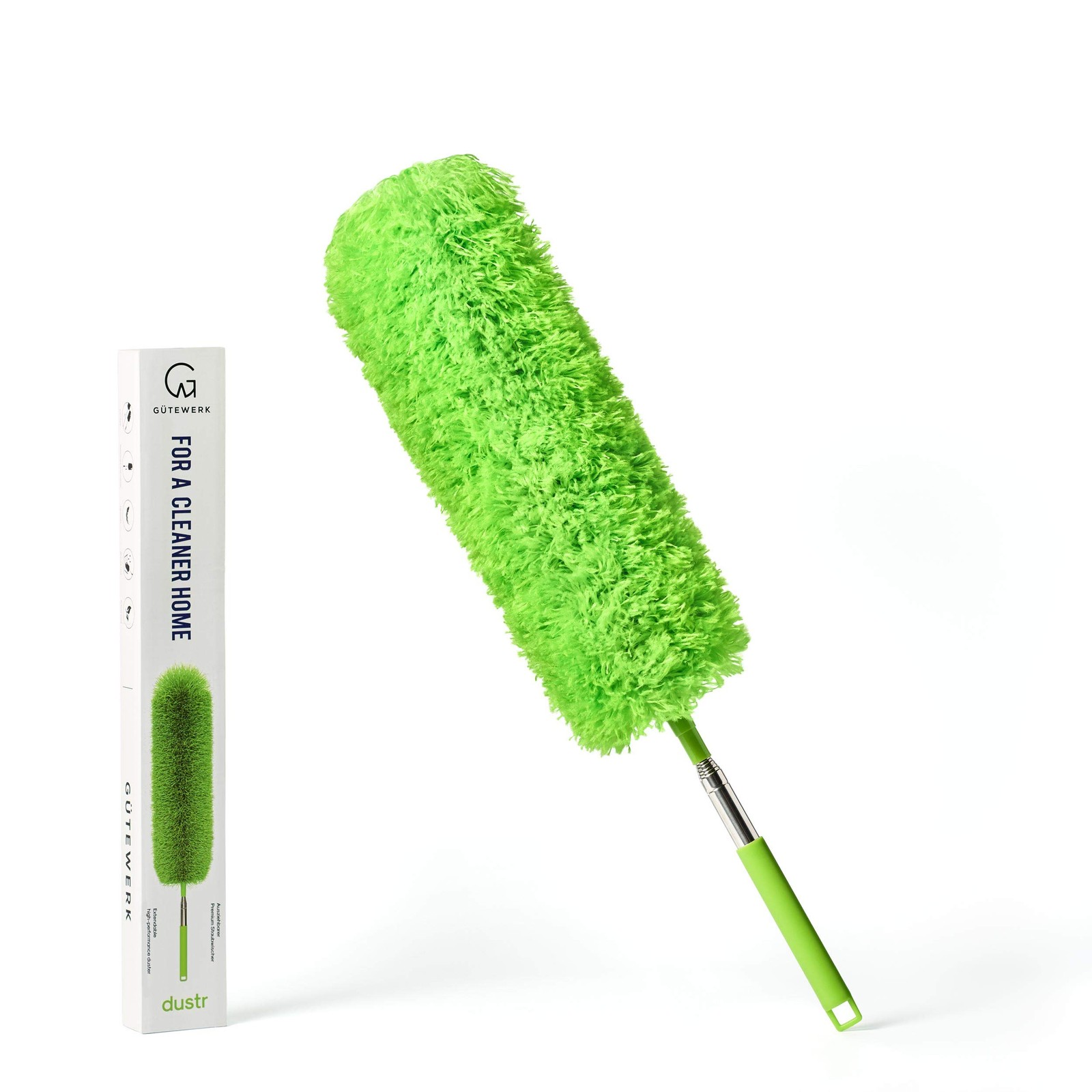 Extendable Microfiber Feather Duster, Feather Dusters for Cleaning, Ceiling F…