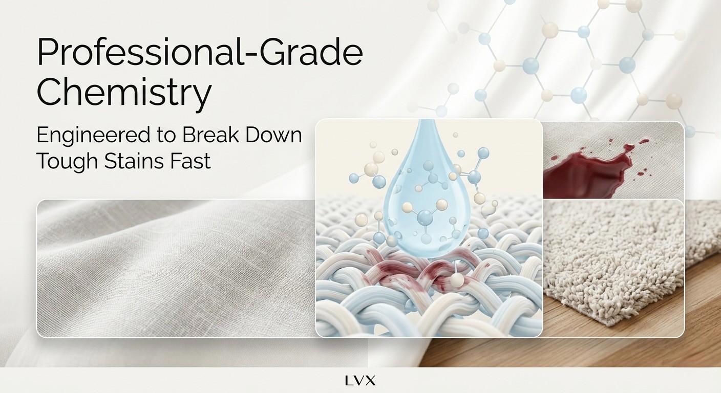 LVX Multi-Surface Cleaner & Stain Remover Spray 16 oz Carpet Upholstery Laundry
