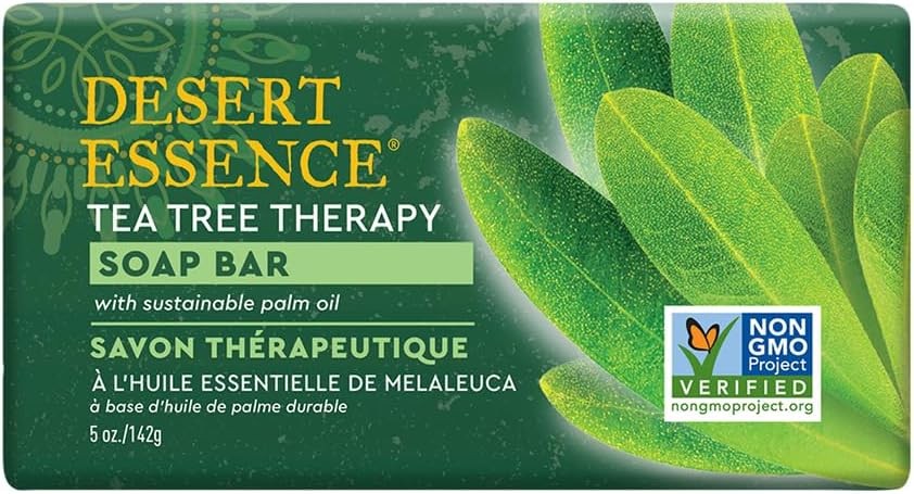Tea Tree Therapy Cleansing Bar Soap – 5 Ounce – Therapeutic Skincare – All Skin