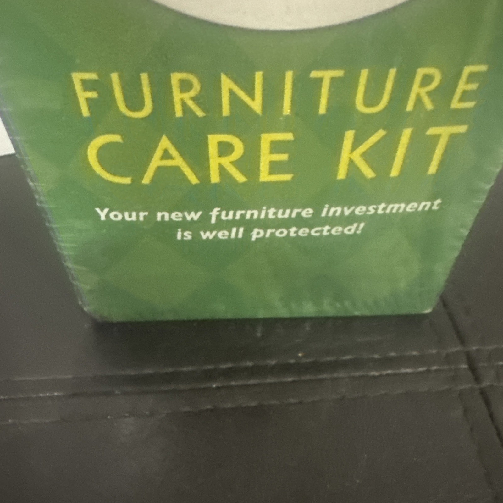 BOB’S for Green Living Furniture Care Kit New Sealed Wood Leather Fabric Care