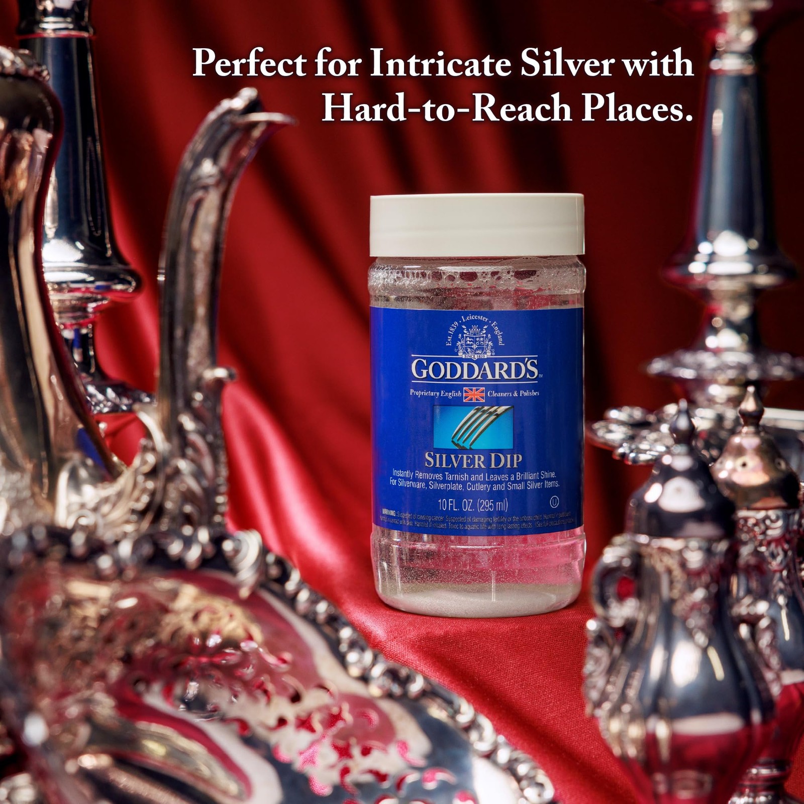 Silver Cleaner Dip – Silver Jewelry Cleaner Solution for Filigree Metalwork &…