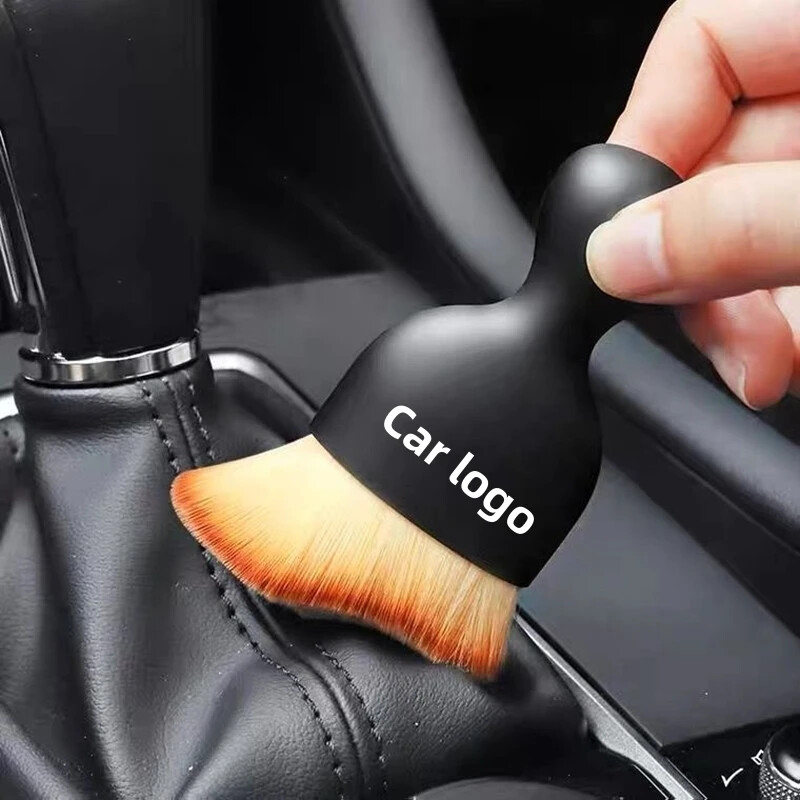 1Pc Car Interior Cleaning Soft Brush Instrument Panel Crevice Dust Removal Tool