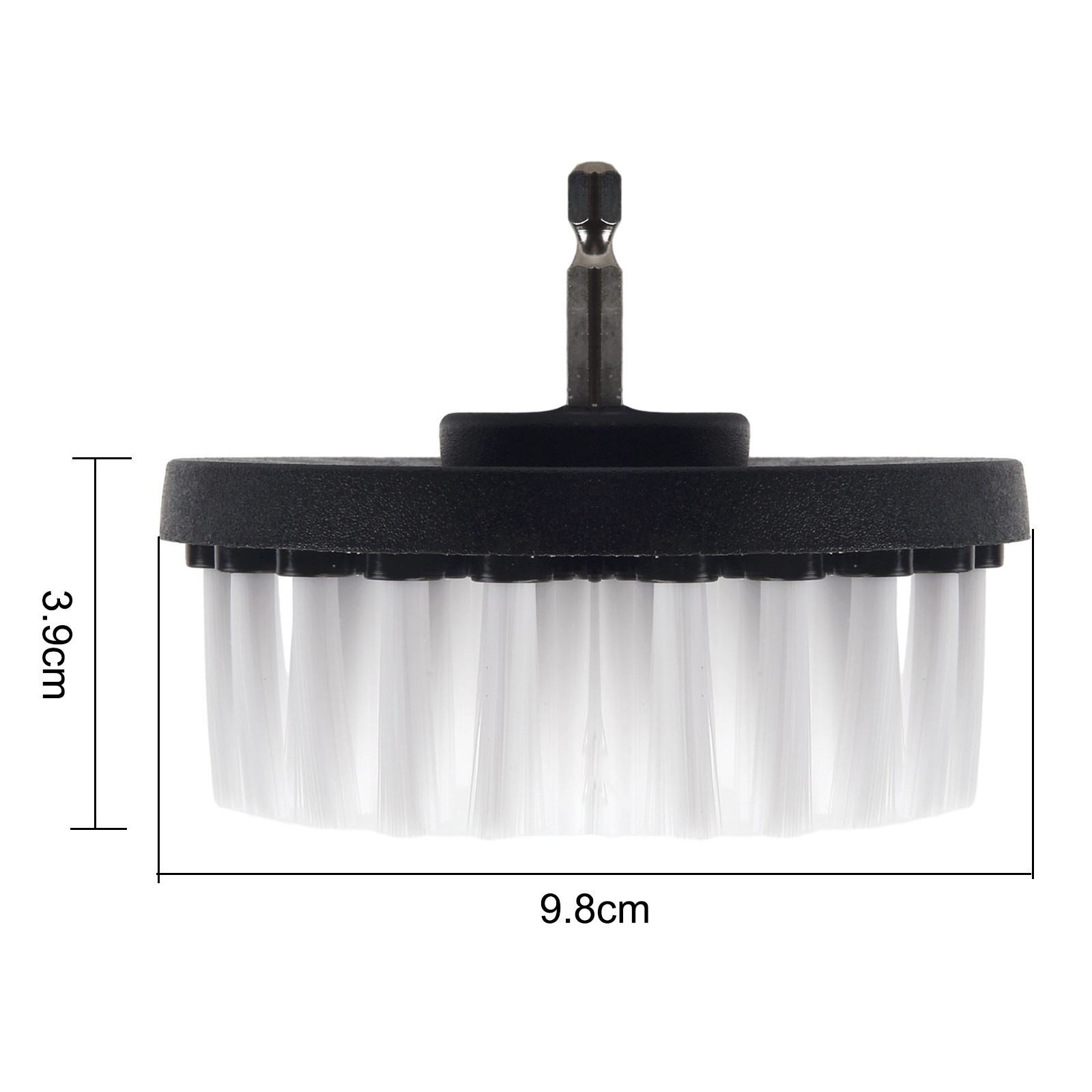 Plastic Drill Brush Electric Rotary Scrubbing Replacement Strong Bristle