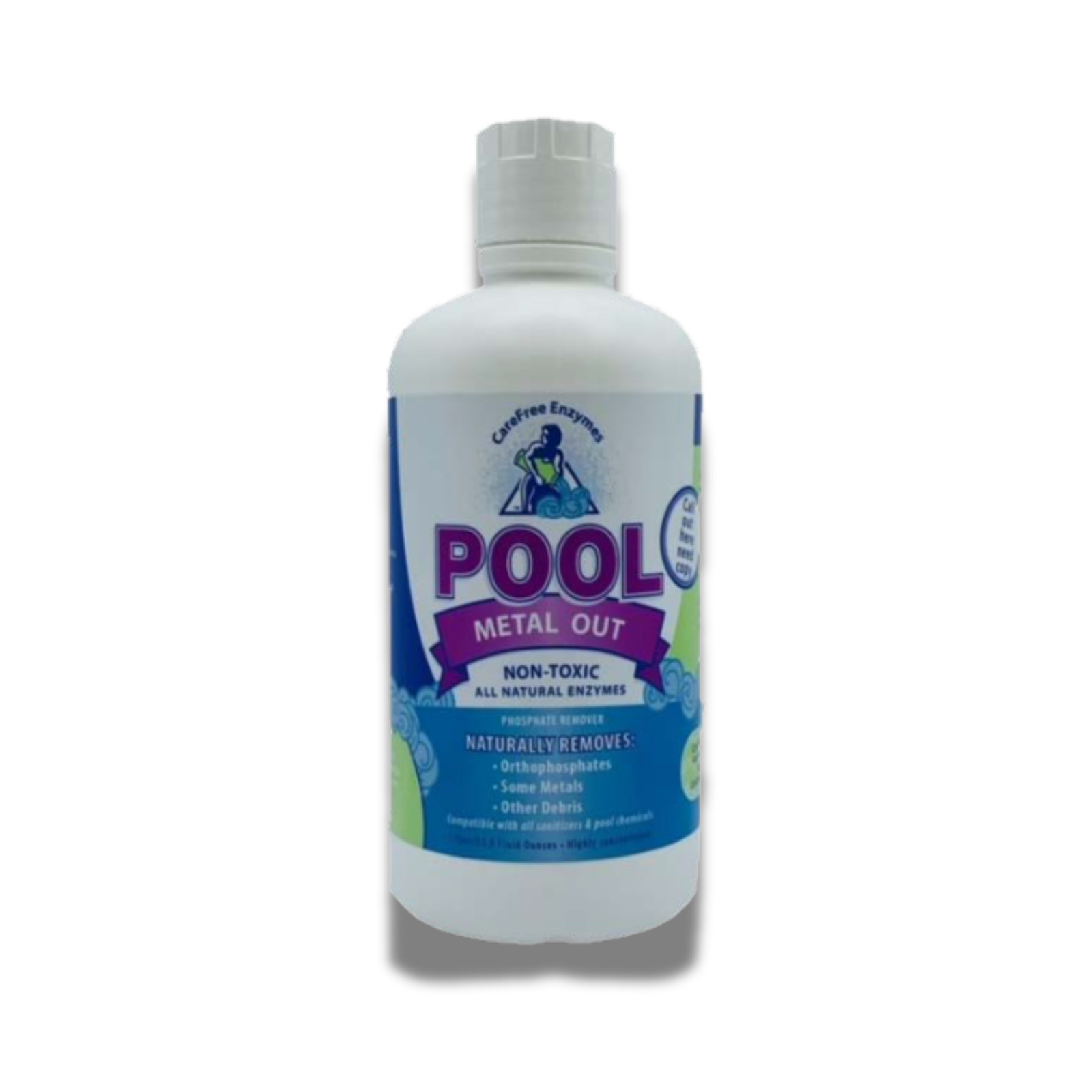 Pool Metal Out & Stain Preventer | Sequesters Iron, Copper & Manganese | 33.9 oz