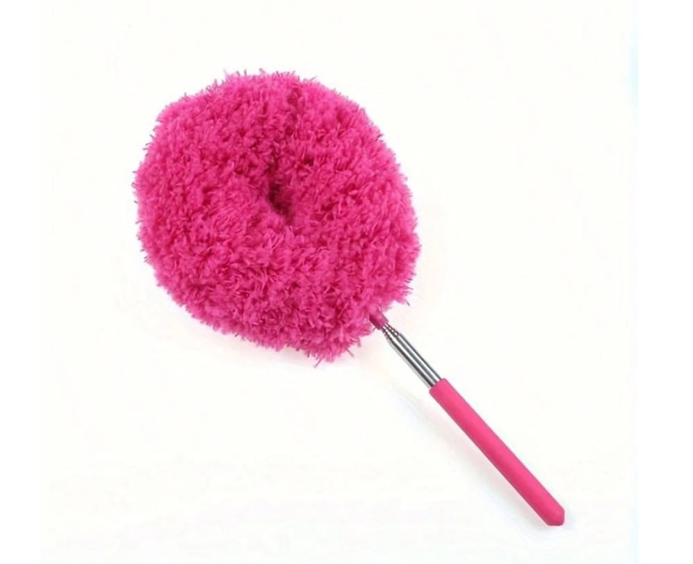 1pc Microfiber Ceiling Fan Duster – Reusable w/ 32in Adjustable Extension Pole