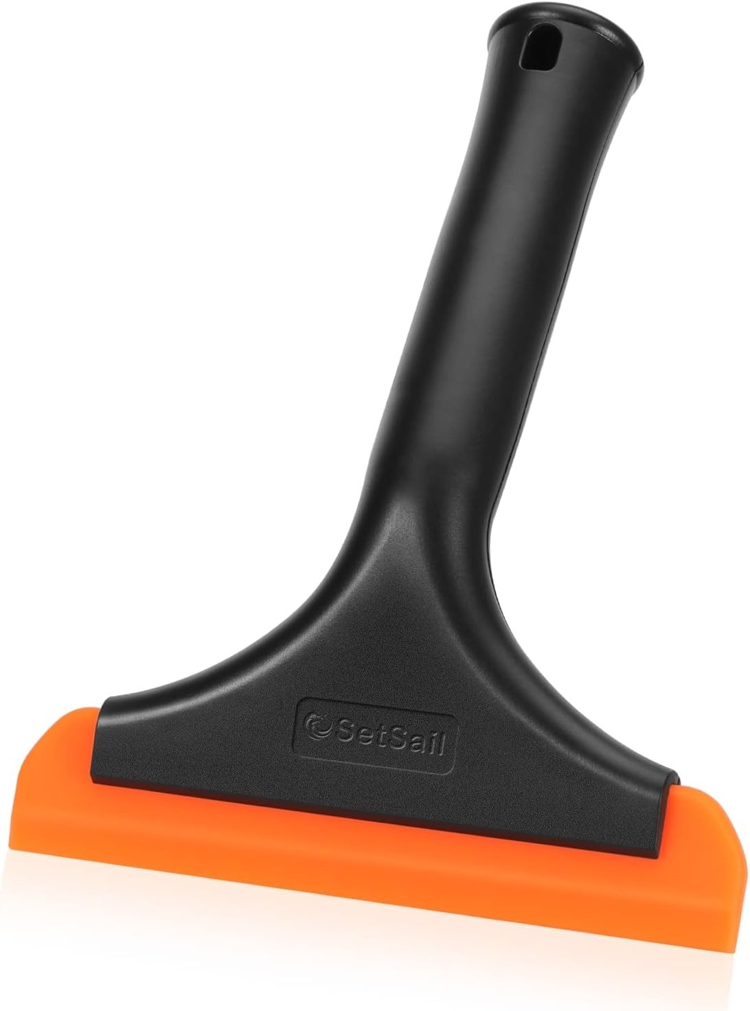 Compact Shower Squeegee with Silicone Blade for Spotless Glass – Modern Design