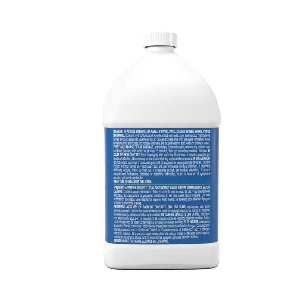 Green Muriatic Acid 4-Pack 1 G Clean Etch Brighten Concrete Masonry Mortar Brick