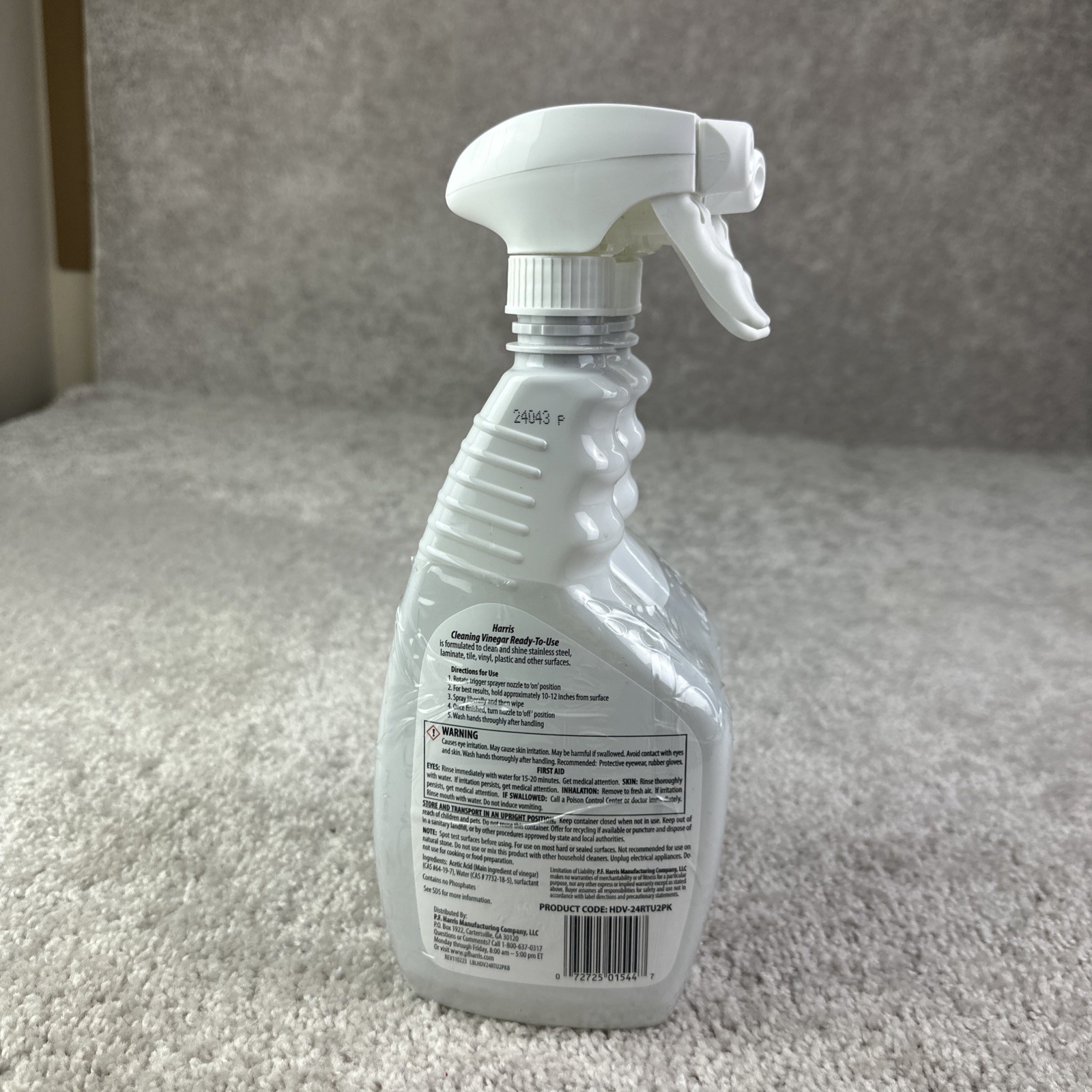 Harris Cleaning Vinegar Ready to Use Multipurpose Cleaner 32 oz (2-Pack)