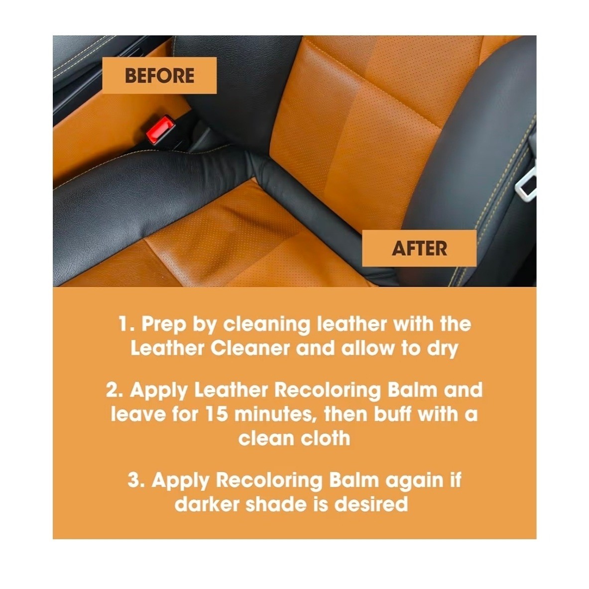 Furniture Clinic Leather Easy Restoration Kit Light Grey Clean Restore