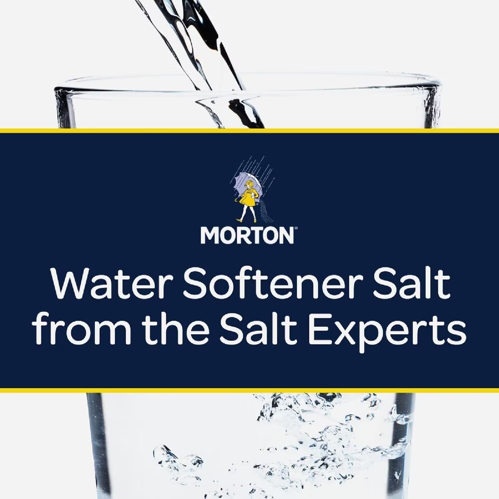 Morton Clean and Protect Water Softener Salt Pellets, 40 lb