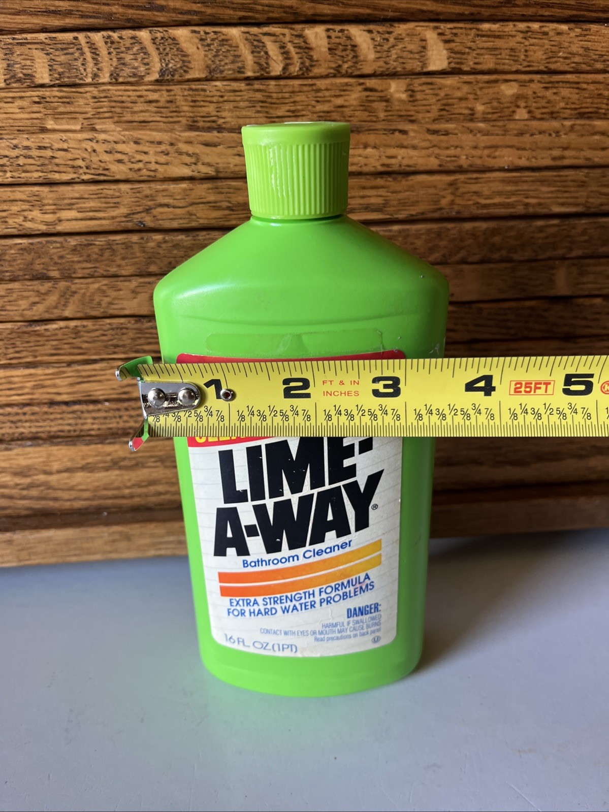 Lime-A-Way 1990’s Bathroom Cleaner 16 FL. Oz (1 PT) NOS Extra Strength Hard H2O
