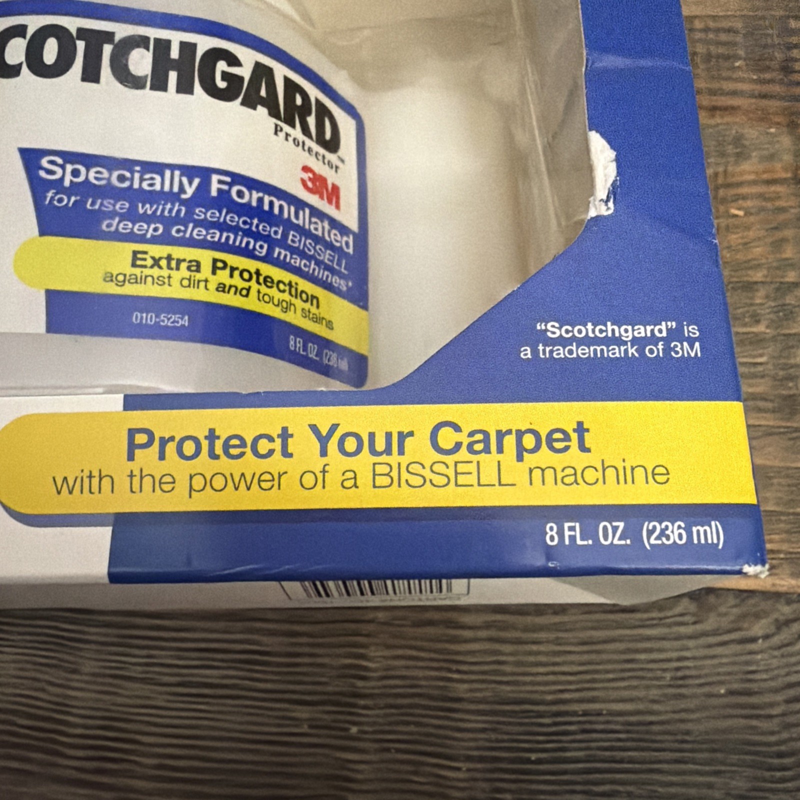 3 PKS. BISSELL SCOTCHGARD 3M EXTRA PROTECTION / CARPET, RUG, UPHOLSTERY ETC. 8OZ