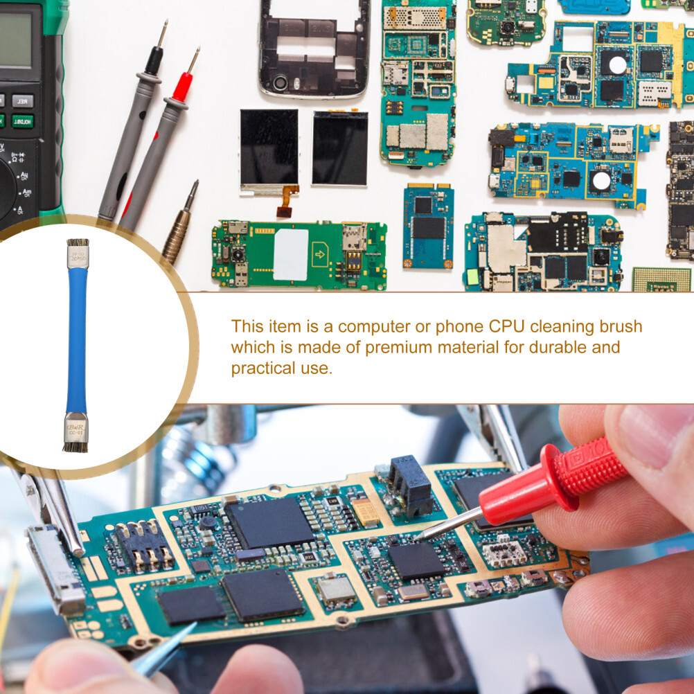 Circuit Board Double Cleaning Brush Cleaner Keyboard Air Spray Computer