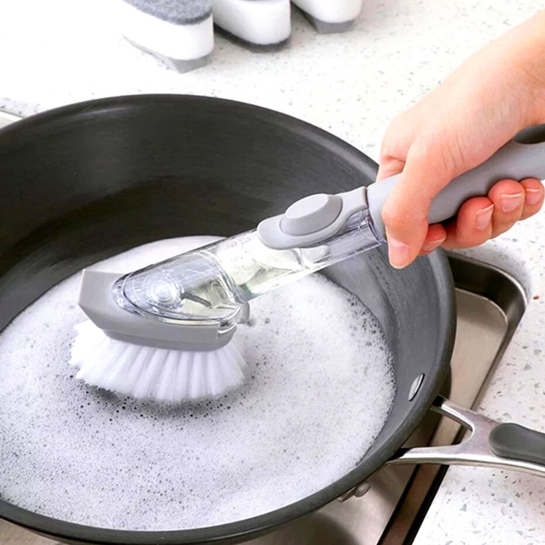 Dispensador de Jabon Herramienta para Lavar Fregar Platos Limpieza de cocina