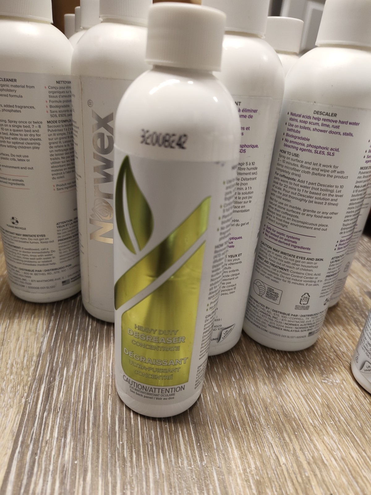 Norwex Heavy Duty Degreaser Concentrate 8 fl oz 237 ml – Sealed No Nozzle