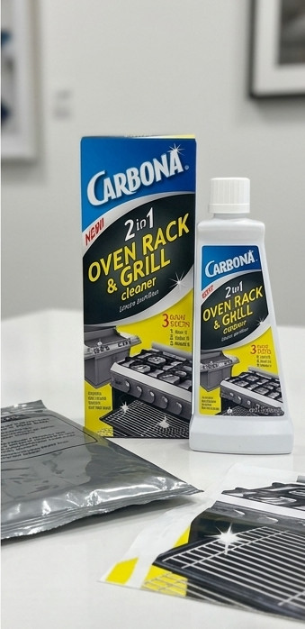 Carbona 320 2-in-1 Oven Rack and Grill Cleaner No Scent 16.8 oz Liquid