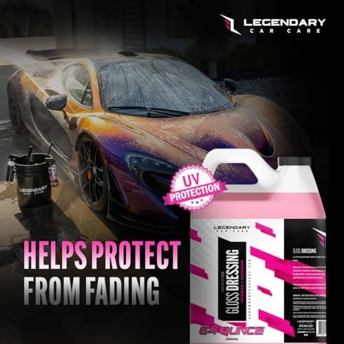 Legendary – Tire Shine Spray & Plastic Gloss Dressing 64oz (Half Gallon)