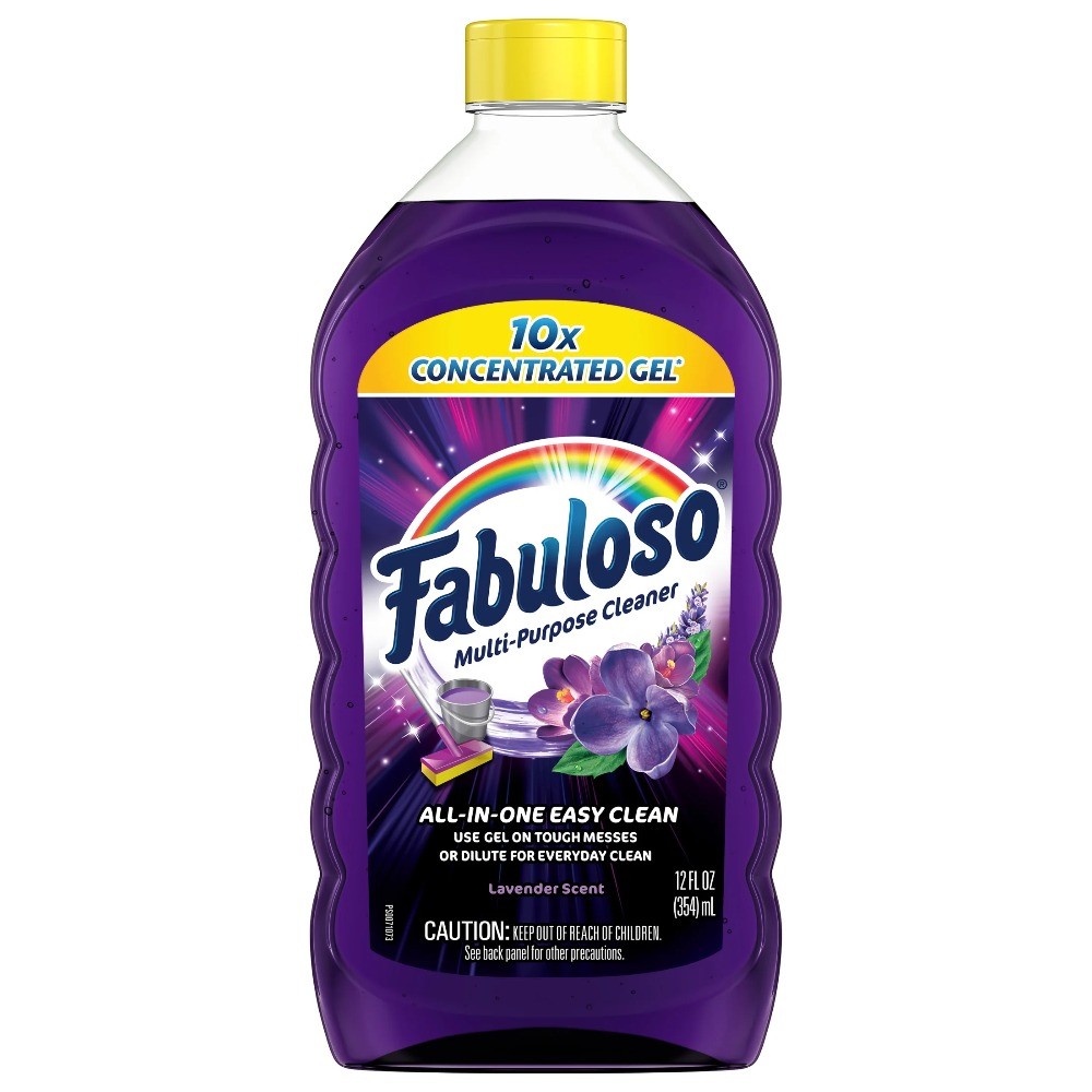 Fabuloso 10X Concentrated Gel, Multi-Purpose Cleaner, Lavender Scent,12 fl oz