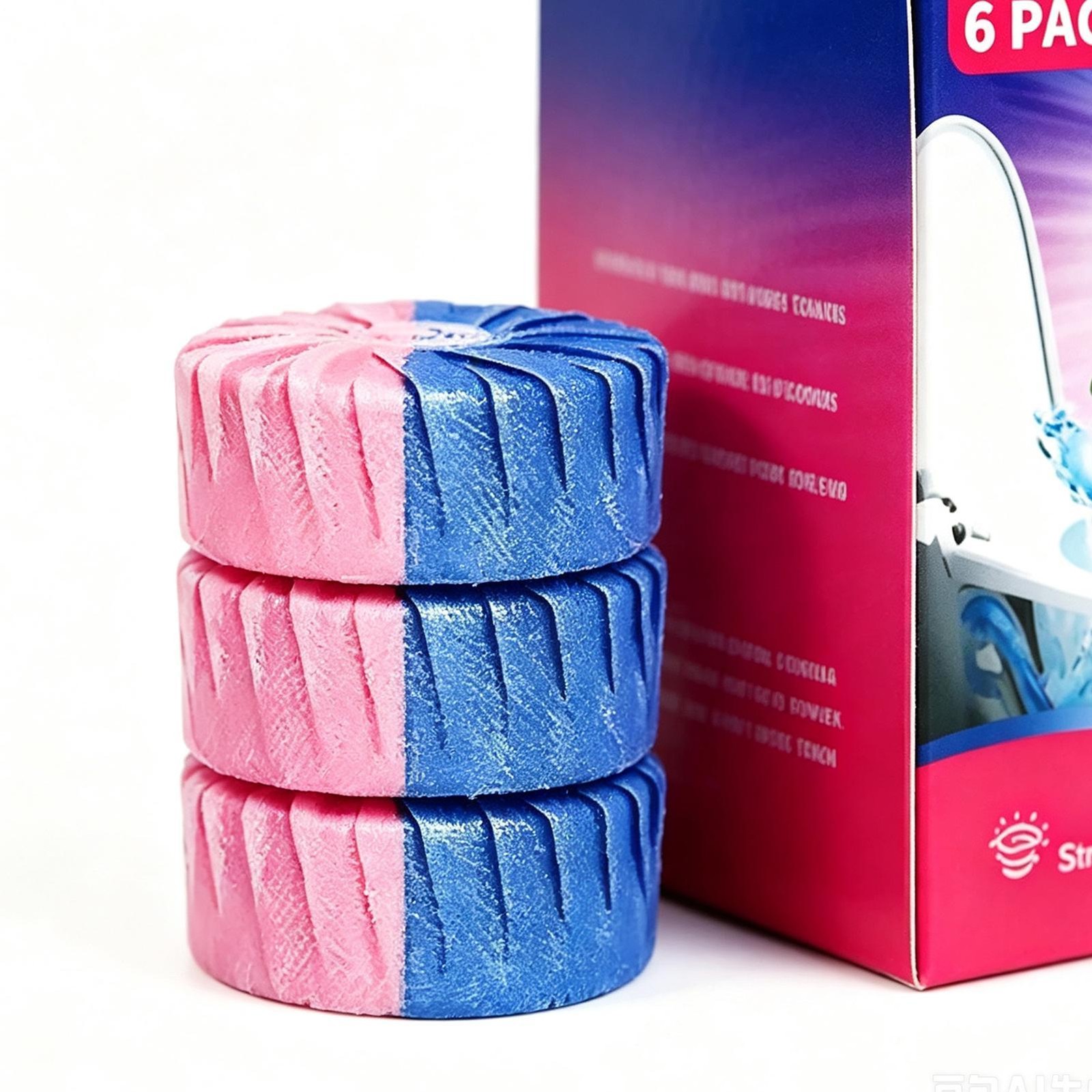 Automatic Toilet Bowl Cleaner Tablets Deodorizing Toilet Tank Cleaning Blocks