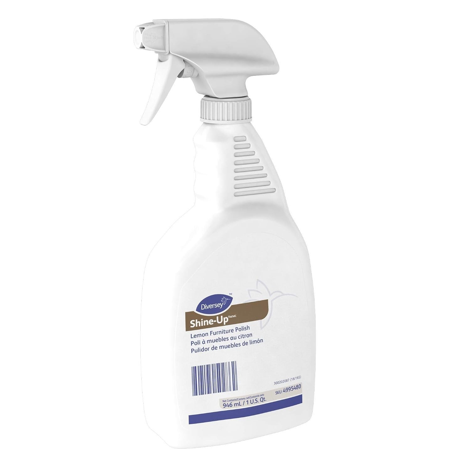 Shine Up Lemon Polish – 32 oz Multi-Surface Cleaner for Wood & More, No Residue